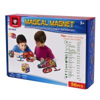Конструктор магнитный QUNXING TOYS 56 элементов - 7056A