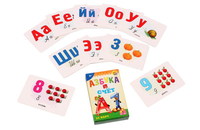 Обущающая игра АЗБУКА И СЧЕТ - ИН-3784