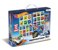 Настольная игра Подарочный набор 10в1 Hot wheels - 06738