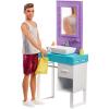 Игровой набор Barbie Кен в ванной - FYK53