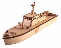 Сборная модель Древо Игр Патрульный катер - DI-K002