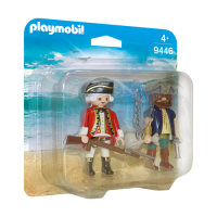 Конструктор Playmobil ДУО: Пират и солдат - 9446pm