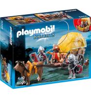 Конструктор Playmobil Рыцари: Рыцари Сокола с камуфляжной повозкой - 6005pm