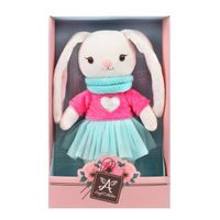Мягкая игрушка Angel Collection Зайка Мишель в свитшоте 28 см - 681490