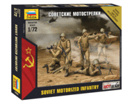 Сборная модель Zvezda Советские мотострелки, масштаб 1:72 - ZV-7404
