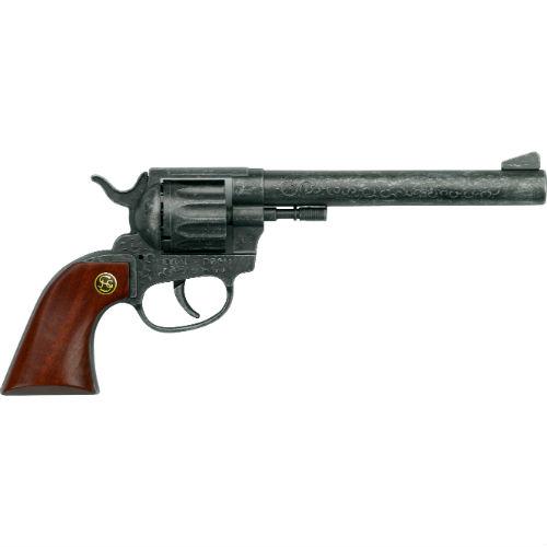 Пистолет с рукояткой из дерева Buntline, 26 см - 2050102