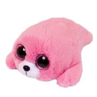 Мягкая игрушка ABtoys Тюлень, розовый, 18 см - M0081