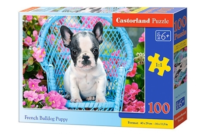 Пазл Castorland *French Bulldog Puppy*, 100 элементов - В-111152