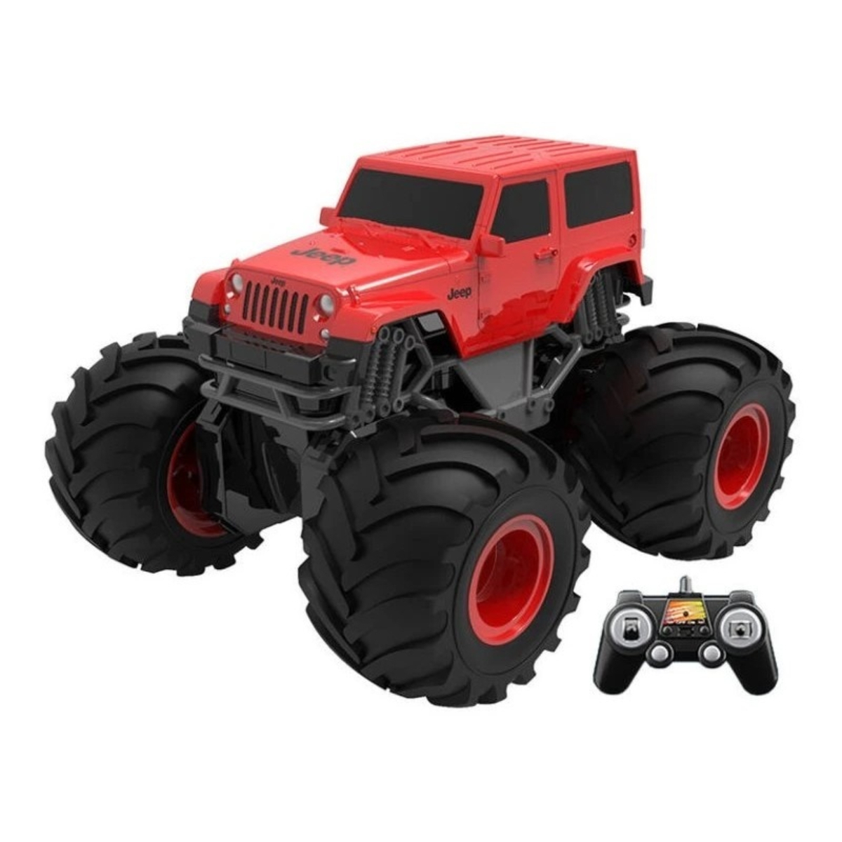 Радиоуправляемая машина Double Eagle Jeep Wrangler, 4WD масштаб 1:18 2.4G - E342-003|RED