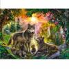 Пазл Ravensburger «Семья волков» XXL 200 элементов - 12686
