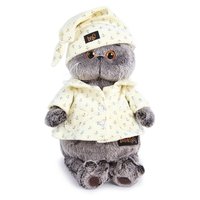 Мягкая игрушка BudiBasa Басик в пижаме 19 см - Ks19-024.