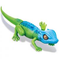 Интерактивная игрушка Робо-ящерица cин-зеленая - Т10993