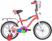 Велосипед Novatrack 16*, Candy, коралловый - 165CANDY.CRL9
