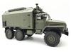 Радиоуправляемый внедорожник HENG LONG Советский военный грузовик *Урал* 4WD RTR масштаб 1:16 2.4G - HL3853B