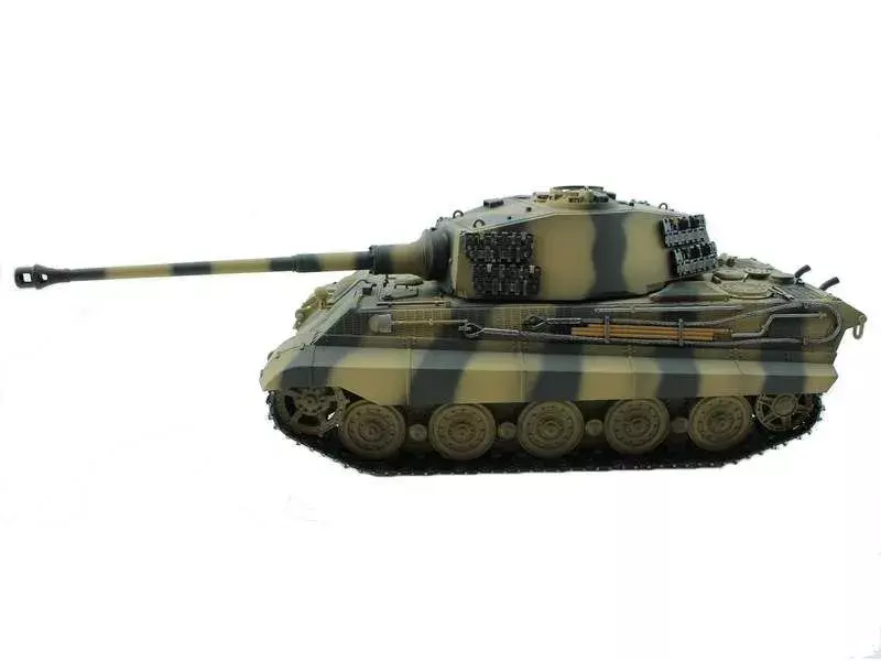 Радиоуправляемый танк Torro King Tiger, башня Henschel (Metal Edition) масштаб 1:16, ИК-пушка V3.0 2.4G RTR - TR1110000612-3.0