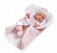 Пупс Elegance в розовой одежде, в конверте, 33 см - Т11070