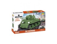 Конструктор Cobi Американский танк M4 Sherman, 298 элементов - COBI-3063
