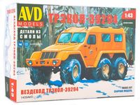 Сборная модель AVD Вездеход ТРЭКОЛ-39294, масштаб 1:43 - 1409AVD