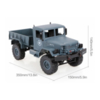 Радиоуправляемая машина WPL Military Truck KIT 4WD 2.4G масштаб 1:16 - B-14KM-GR