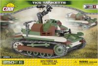 Пластиковый конструктор Танк TKS Tankette - COBI-2383