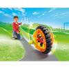 Конструктор Playmobil Оранжевый гонщик на роликах - 9203pm