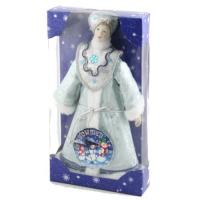 Мягкая новогодняя игрушка под елку Snowmen Снегурочка, 35 см - Е91356