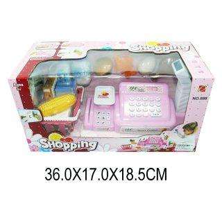 Игровой набор Shantou Gepai Касса с аксессуарами (свет, звук) - 888