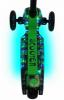 Самокат Y-SCOO MAXI Laser Show green metallic - 5861