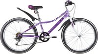 Велосипед Novatrack Alice 24*, лиловый - 24SH6SV.ALICE.12LC20