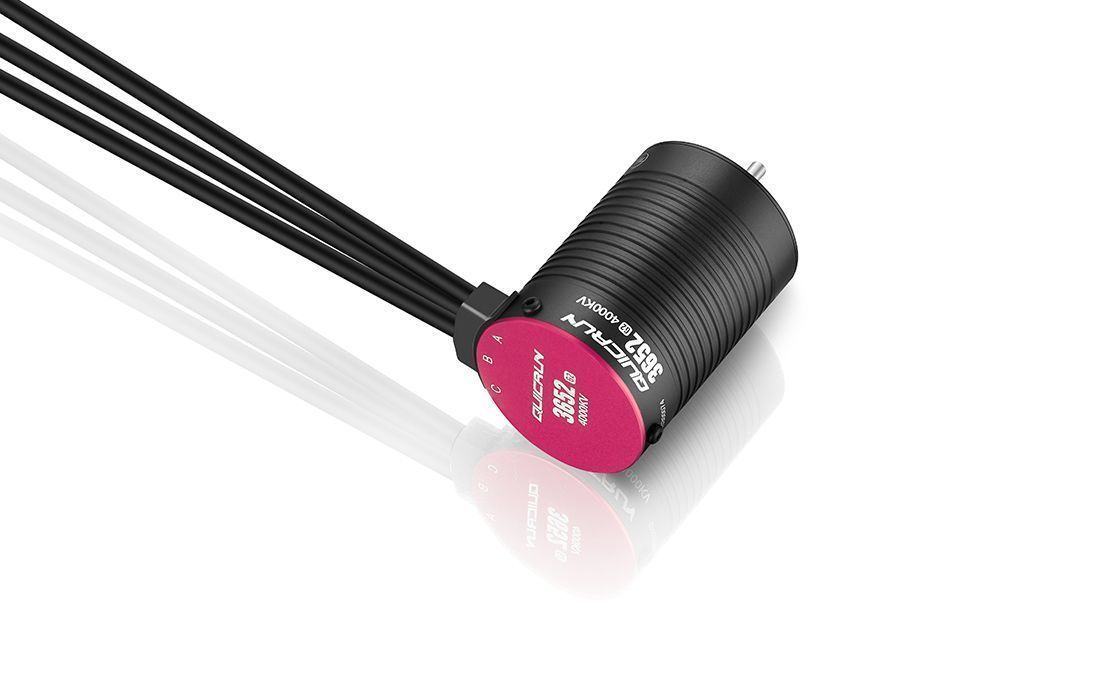 Бесколлекторный бессенсорный 4х полюсный мотор Quicrun 3652SL G2 3250KV для моделей масштаба 1:10 - HW-30404400