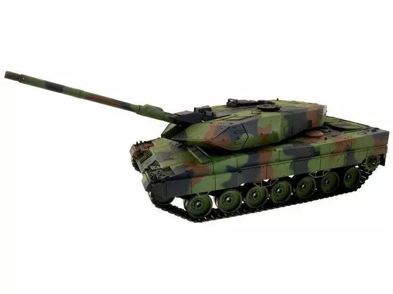 Радиоуправляемый танк Heng Long Leopard 2 A6 Original V7.0  2.4G RTR масштаб 1:16 -HL3889-1O7.0