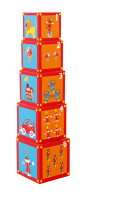 Кубики SCRATCH 6181050 Stacking Tower Сircus - 6181050