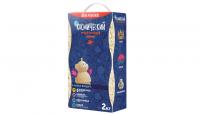 Космический песок Песочница+Формочки Сиреневый 2 кг (коробка) - КП06С20Н