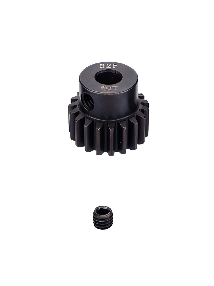 Шестерня стальная Pinion gear 19T 32P для вала 5mm - SWS-32P-5-19T
