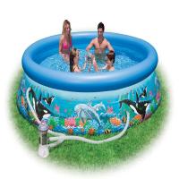 Бассейн надувной OCEAN REEF 305х76 см фильтр-насос 220 в - И28126