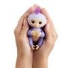 Интерактивная ручная обезьянка Fingerlings *Glitter* - Кики (светло пурпурная) 12 см - 3762