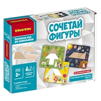 Настольная игра Bondibon «СОЧЕТАЙ ФИГУРЫ» - ВВ4883