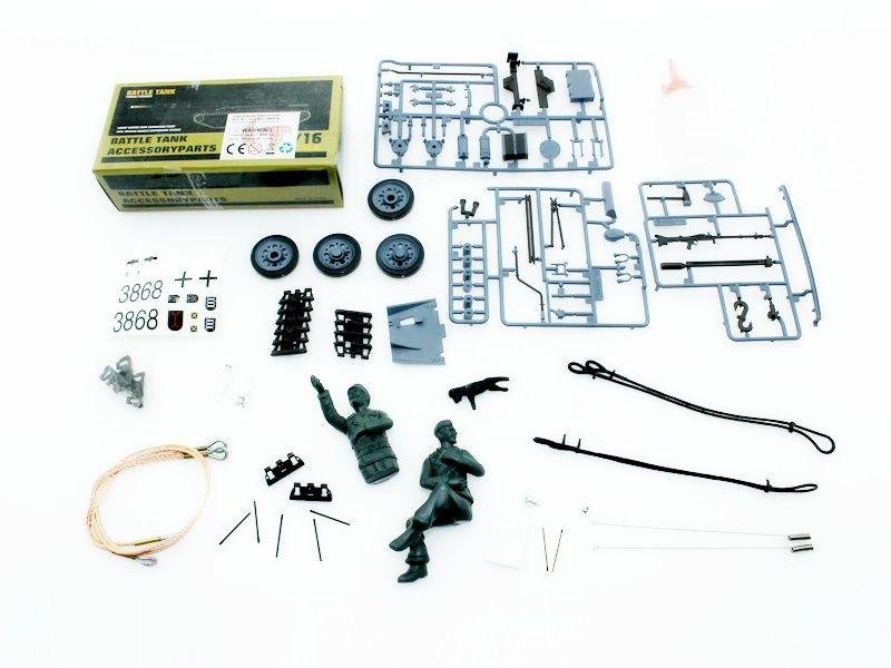 Набор наклеек и аксессуаров для танка Sturmgeschutz III, неокрашен - TG3868-035