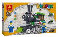 Конструктор Wange Mini Train *Поезд*, 82 элемента - 26092N