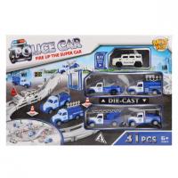 Автотрек Наша Игрушка Полиция, 31 деталь - MH-002
