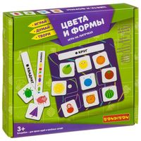 Игры на липучках BONDIBON. Цвета и формы - ВВ3961
