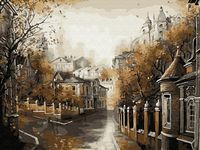 Картина по номерам Molly Московская осень, 30х40 - KK0628