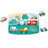 Вкладыши Hape Транспорт - E1406_HP