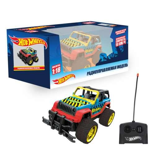 Радиоуправляемый внедорожник 1Toy Hot Wheels, масштаб 1:18, 27 МГц - Т14168