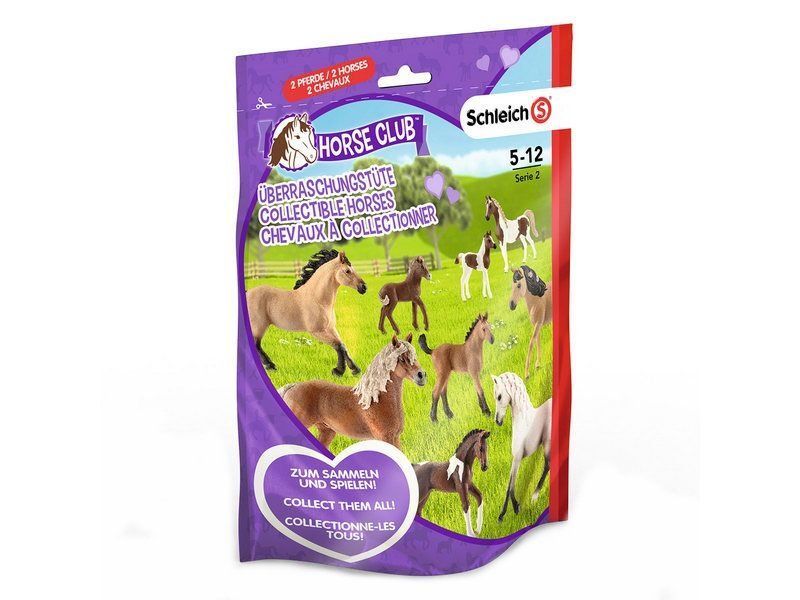 Фигурка Schleich Пакетик-сюрприз с 2 фигурками Horse Club Serie 2 - SLH87864|0771-2