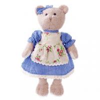 Мягкая игрушка Angel Collection Мишка Машенька 23см в голубом. - 681398