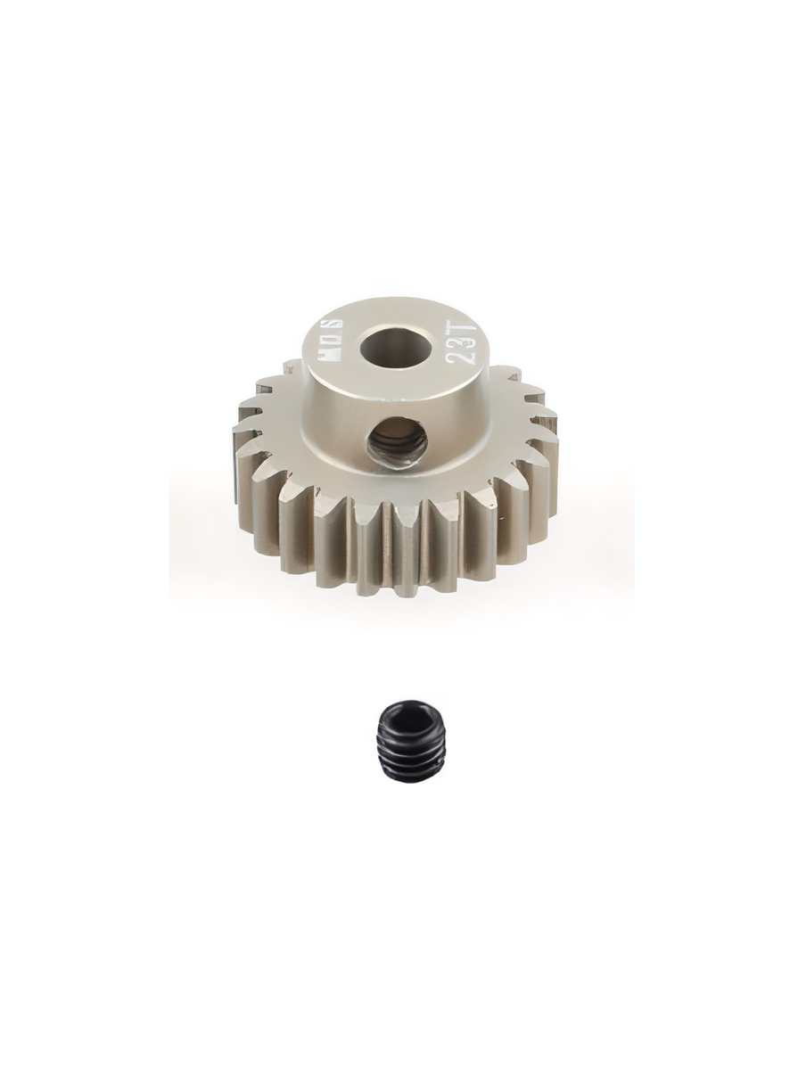 Шестерня алюминиевая Pinion gear 23T M0.6 для вала 3.17mm - SWS-M06-23T
