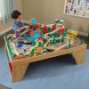 Игровой набор KidKraft *Железно-дорожная станция* (Waterfall Station Train Set | Table In Natural) - 18001_KE