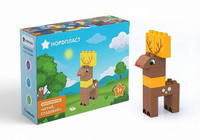 Конструктор Нордпласт Играй, Создавай Олень, 8 элементов - Н-480623