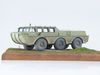 Сборная модель AVD Вездеход-амфибия ЗИЛ-49042, масштаб 1:43 - 1357AVD